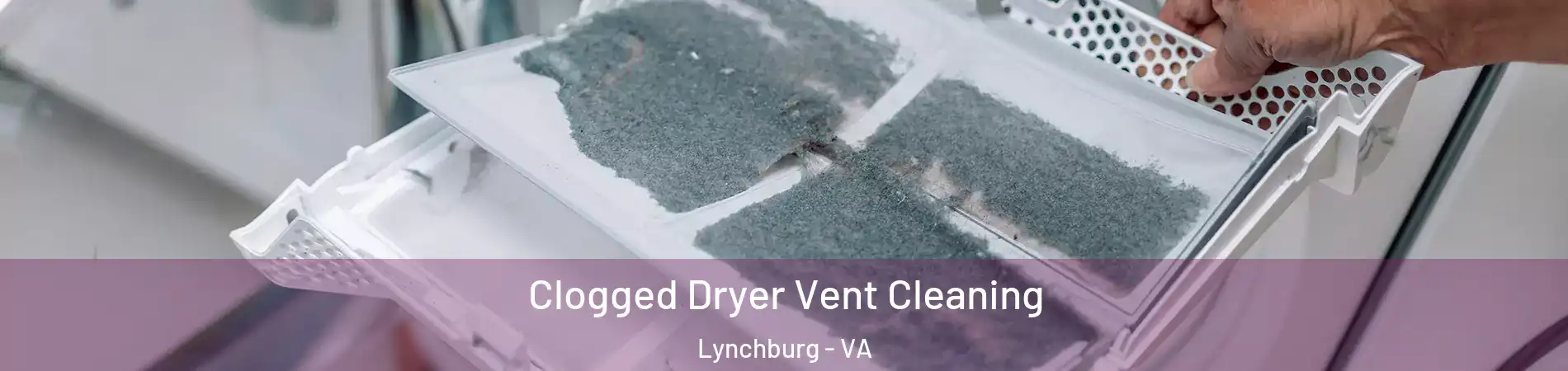  Clogged Dryer Vent Cleaning Lynchburg - VA
