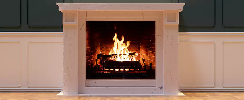 Decorative Electric Fireplace Installation in Lynchburg, Virginia