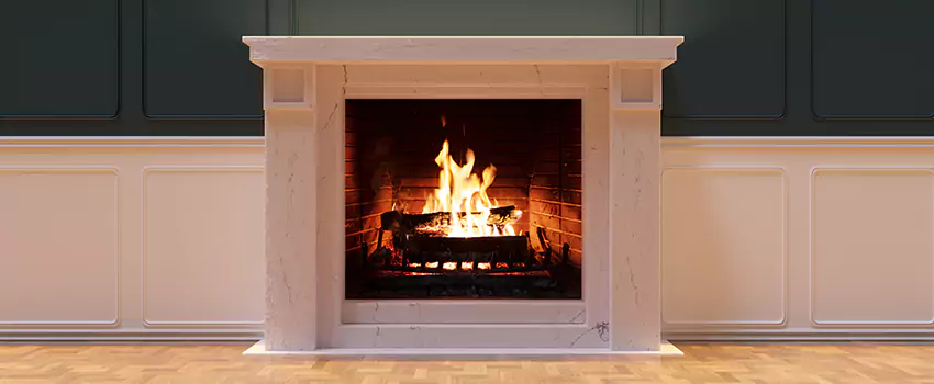 Open Flame Wood-Burning Fireplace Installation Services in Lynchburg, Virginia
