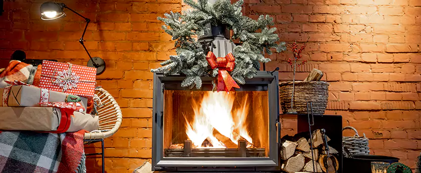 Travis Industries Linear Gas Fireplace Installation in Lynchburg, Virginia