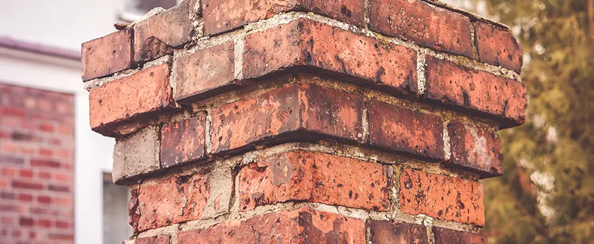 Cracked Chimney Bricks Repair Cost in Lynchburg, Virginia