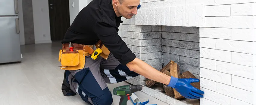 Fireplace Damaged Damper Frame Repair Services in Lynchburg, Virginia